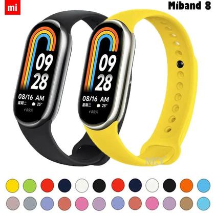 Imagem de Pulseira Xiaomi Mi Band 8 NFC - Pulseira de Silicone à Prova d'Água