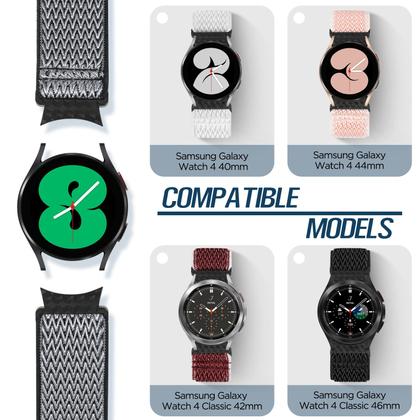 Imagem de Pulseiras de relógio BeautyFurLife compatíveis com Samsung Galaxy 40-47mm