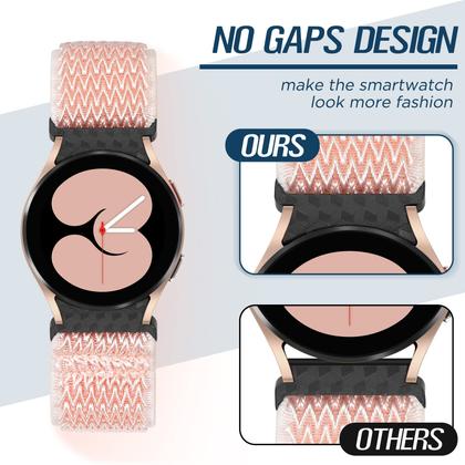 Imagem de Pulseiras de relógio BeautyFurLife compatíveis com Samsung Galaxy 40-47mm