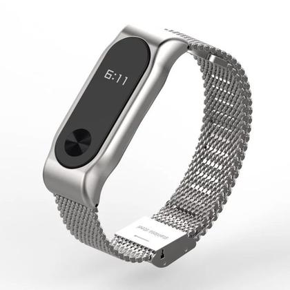 Imagem de Pulseiras em Aço/inox / Metal  NSmart compatíveis com Mi Band 2