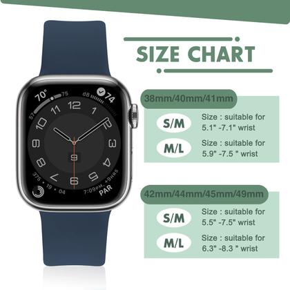 Imagem de Pulseiras esportivas compatíveis com Apple Watch Ultra 2/Ultra SE