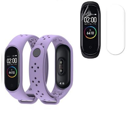 Imagem de Pulseiras Nsmart compatíveis com Mi Band  4 + Película