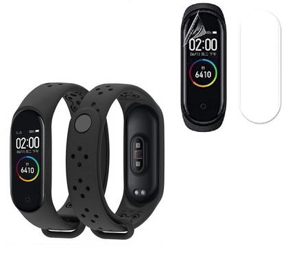 Imagem de Pulseiras Nsmart compatíveis com Mi Band  4 + Película