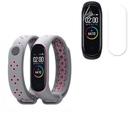 Imagem de Pulseiras Nsmart compatíveis com Mi Band  4 + Película