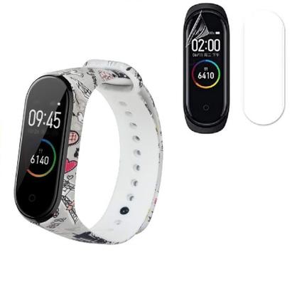 Imagem de Pulseiras Nsmart compatíveis com Mi Band  4 + Película