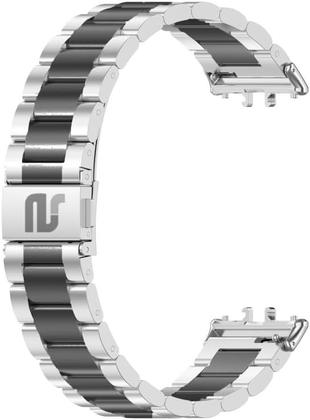 Imagem de Pulseiras NSmart magnética em aço metal inoxidável 3 elos compativeis com Samgung Galaxy Fit3