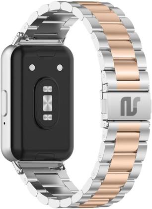 Imagem de Pulseiras NSmart magnética em aço metal inoxidável 3 elos compativeis com Samgung Galaxy Fit3