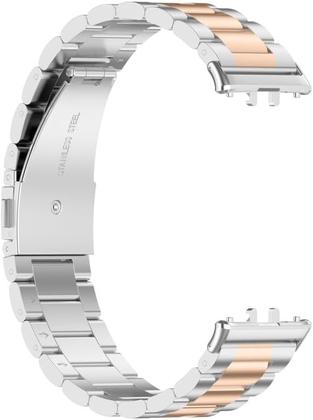 Imagem de Pulseiras NSmart magnética em aço metal inoxidável 3 elos compativeis com Samgung Galaxy Fit3