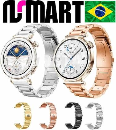 Imagem de Pulseiras NSmart magnética em aço metal inoxidável 3 elos compativeis com Samgung Galaxy Fit3