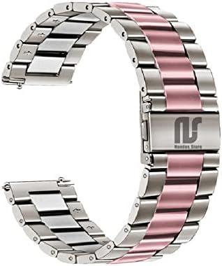 Imagem de Pulseiras NSmart magnética em aço metal inoxidável 3 elos compativeis com Samgung Galaxy Fit3