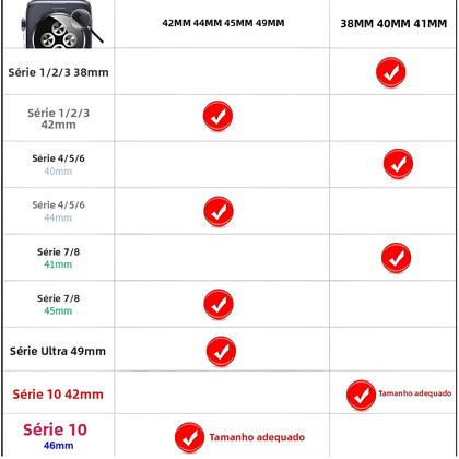 Imagem de Pulseiras Para Apple Watch De 44mm, 45mm E 49mm, Tipo Trail Loop, Compatíveis Com as Séries 9, 8 E