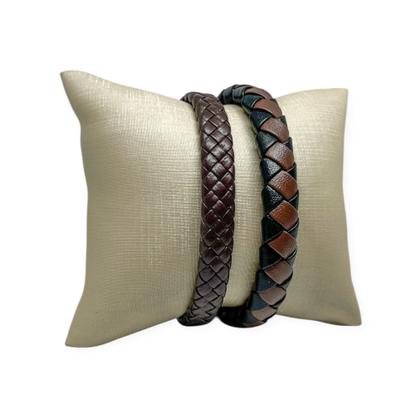 Imagem de Pulseiras Paragon Masculinas Premium Kit C/2 Fecho Metálico