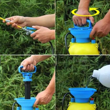 Imagem de Pulverizador Borrifador Manual Costal 5l