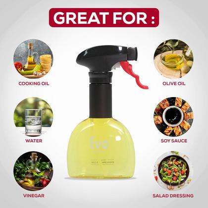 Imagem de Pulverizador de óleo Evo Mini sem aerossol para azeite de oliva, 240 ml, pacote com 2