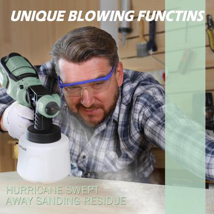 Imagem de Pulverizador de tinta PICKITOLES 1000W HVLP elétrico com tanque de 1400mL