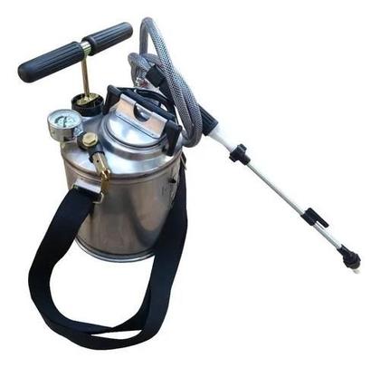 Imagem de Pulverizador Inox 5 Litros Compressão + Manometro - Guarany