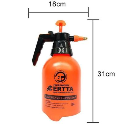 Imagem de Pulverizador Manual 2 Litros Alta Pressão Borrifador Jardim Plantas