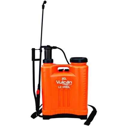 Imagem de Pulverizador Manual Vulcan 20 Litros + Acessório Turbo Nebulizador Kawashima AN12 com Bateria 12V