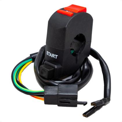 Imagem de Punho Interruptor Botão De Partida Para Bros 150 Esd 2003 Até 2008 Da Tornado 2001 Á 2005 Pra Xr250