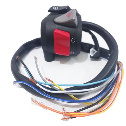 Imagem de Punho Interruptor De Partida Com Pisca Cb500 Titan 160 150