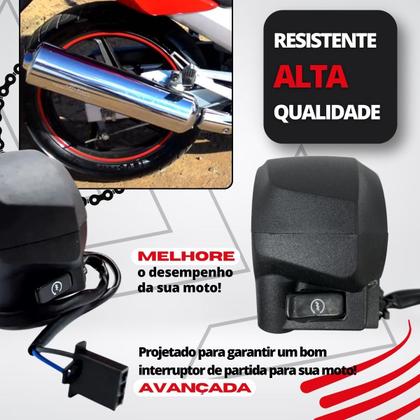 Imagem de Punho Interruptor De Partida Fazer 150 Ybr Factor 125 150