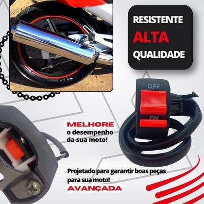 Imagem de Punho Interruptor De Partida Nxr 150 Bros Ks 2006 2007 2008
