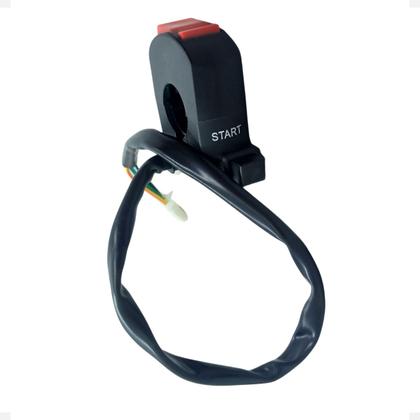 Imagem de Punho Interruptor De Partida Para Nxr 150 Bros Es Mix 2010 2011 2012 2013 2014 Pega Bobo Stop Start