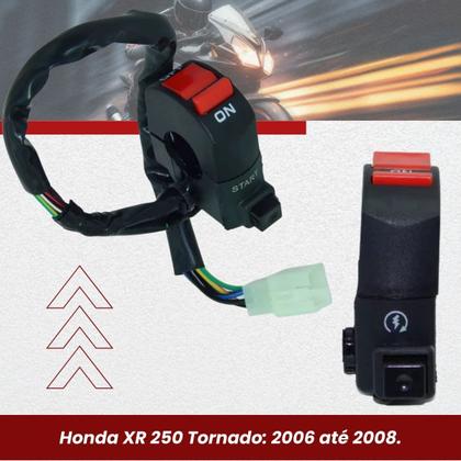 Imagem de Punho Interruptor De Partida Xr 250 Tornado 2006 2007 2008