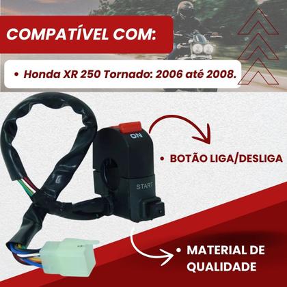 Imagem de Punho Interruptor De Partida Xr 250 Tornado 2006 2007 2008