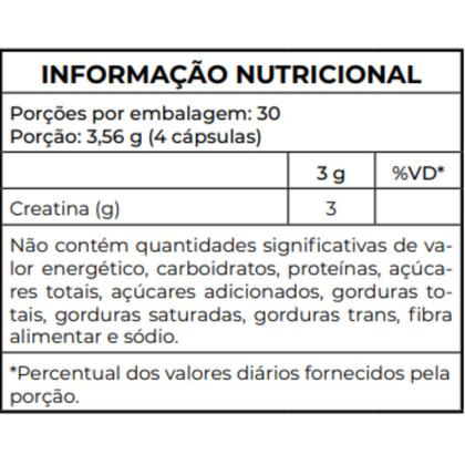 Imagem de Pure Creatine 100% Monohidratada 120 Cap