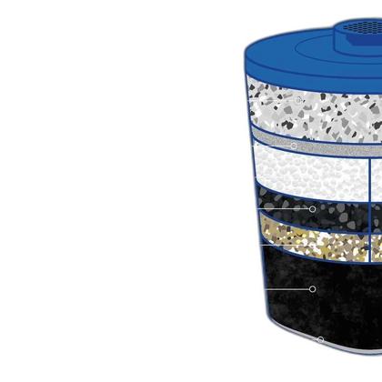 Imagem de Purific Redutor De Flúor 10 Cristal Refil Low Flúor