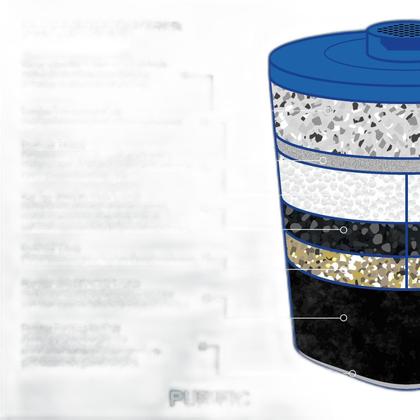 Imagem de Purific Redutor De Flúor 10 Verde Refil Low Flúor