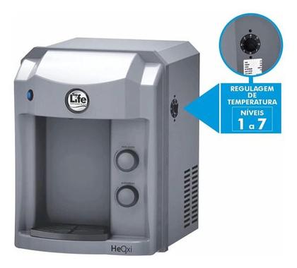 Imagem de Purificador Água Alcalina Ionizada Ozônio E Magnésio Mg+ Cor Cinza 127v
