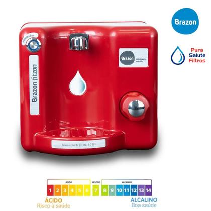 Imagem de Purificador Água Natural Alcalina Ionizada com Ozônio Fitzon - Brazon