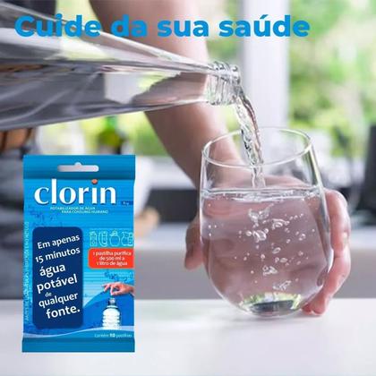 Imagem de Purificador de Água Clorin 1 Com 10 Pastilhas