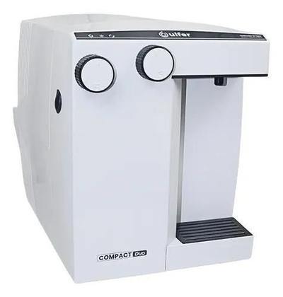 Imagem de Purificador de água Compact Duo Ulfer Branco - Água purificada e Gelada  alcalino e bacteriológico 220V