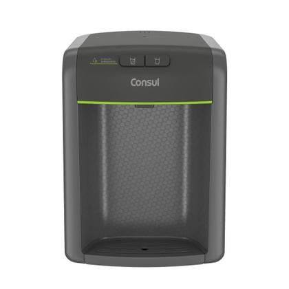 Imagem de Purificador De Água Consul CPB34AF Compacto Refrigerado Com Filtragem Classe A Cinza Bivolt