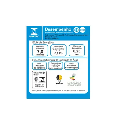 Imagem de Purificador de Água Consul CPB34AF