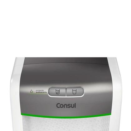 Imagem de Purificador de água Consul CPB34ASVNA Refrigeração Eletrônica com Filtragem Classe A, Branco Bivolt
