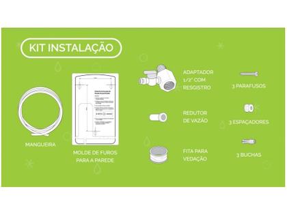 Imagem de Purificador De Água de bancada ou parede- Natural E Gelada - Consul - Cinza bivolt