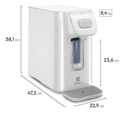 Imagem de Purificador De Agua Gelada Compressor Branco 127v Electrolux
