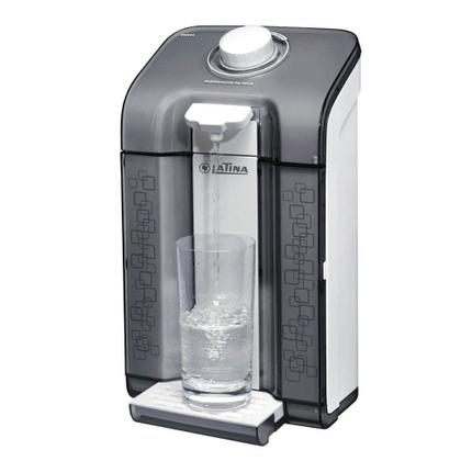 Imagem de Purificador de água mineral latina branco e fumê escuro pn555