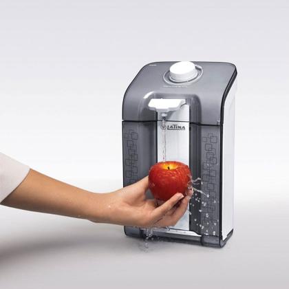Imagem de Purificador de água mineral latina branco e fumê escuro pn555