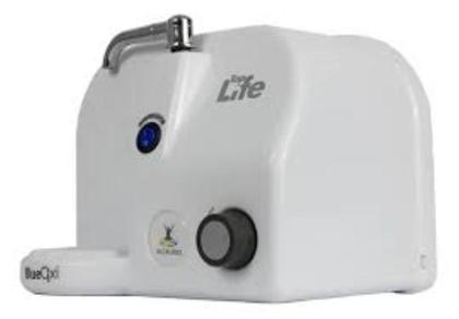 Imagem de Purificador De Água Top Life Blueoxi 2 Em 1 Agua Natural Alcalina Com Ozonio Com Ph9,5 Branco 110V