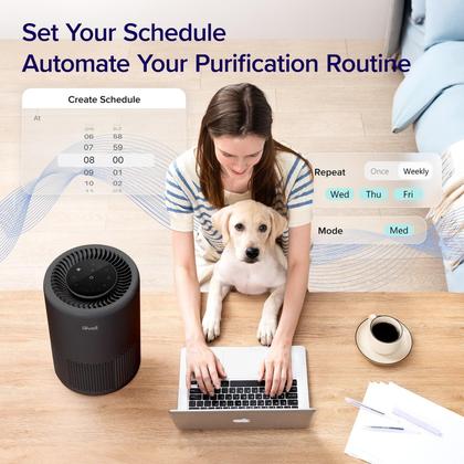 Imagem de Purificador de ar LEVOIT Core 200S-P Smart WiFi Alexa Control Black