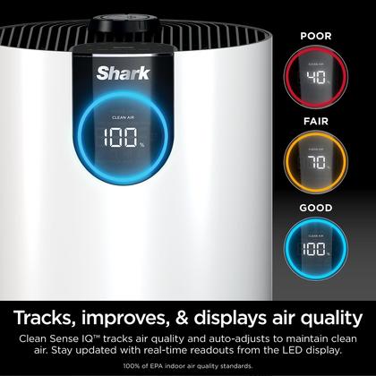Imagem de Purificador de ar Shark HP132 Clean Sense com HEPA 500m² branco