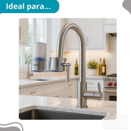 Imagem de Purificador de Torneira com Design Moderno e Compacto