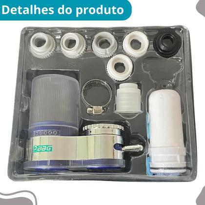 Imagem de Purificador de Torneira com Design Moderno e Compacto