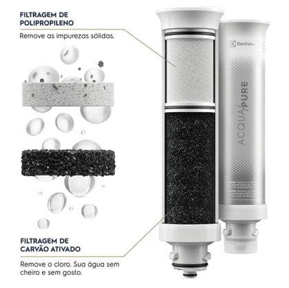 Imagem de Purificador Electrolux Pure 4x Bivolt Cinza PE12G