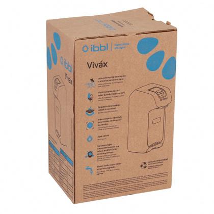 Imagem de Purificador IBBL Viváx, Água Natural, 60L/h, Filtro A+1 Mini, 200ml, INMETRO, 77070001 - Prata
